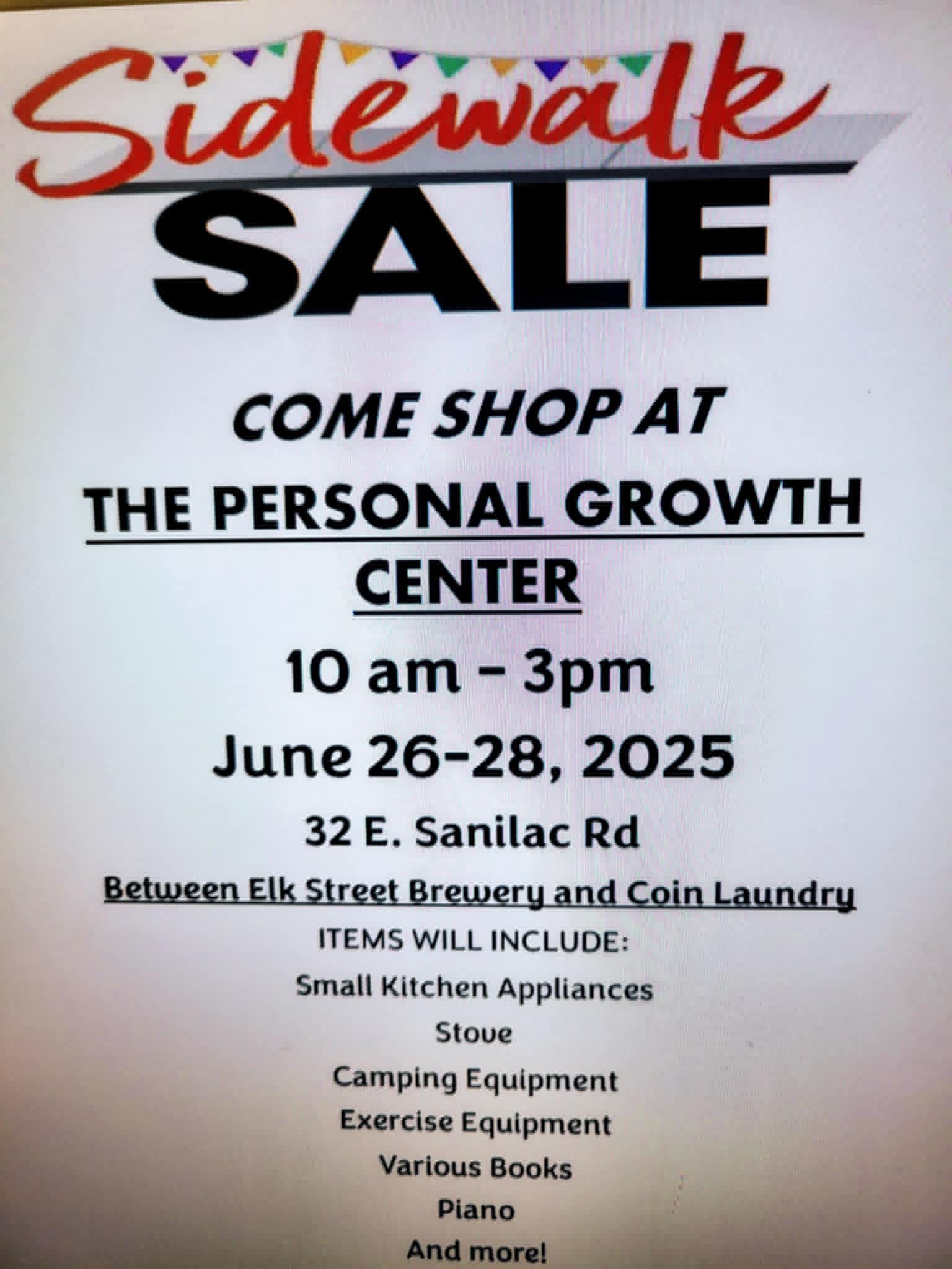PGC Sidewalk Sale! Image