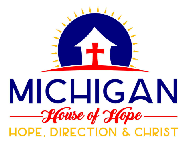 MI House of Hope Men's Shelter logo and website link